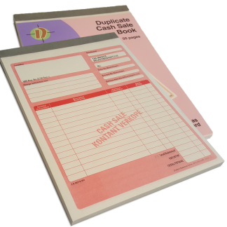 Duplicate Cash Sale Book