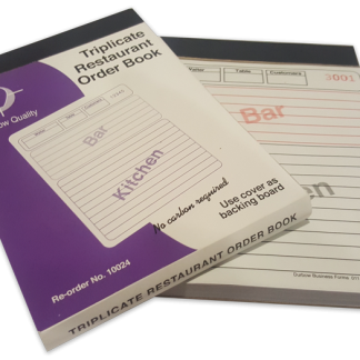Triplicate Restaurant Order (2 Pack)