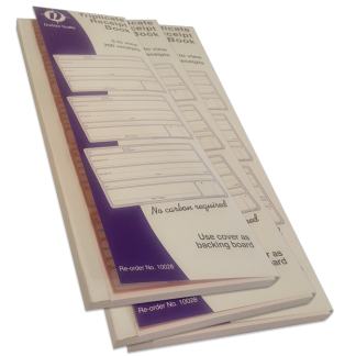 Triplicate Receipt Book